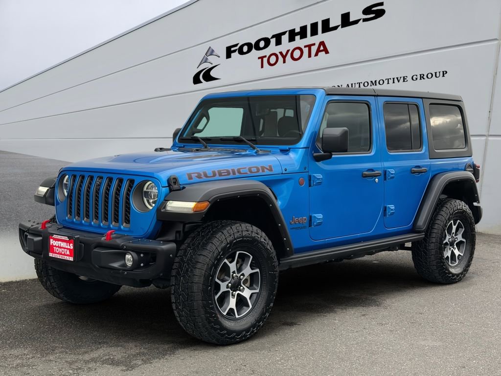 Used 2021 Jeep Wrangler Unlimited Rubicon AWD/4WD image 3
