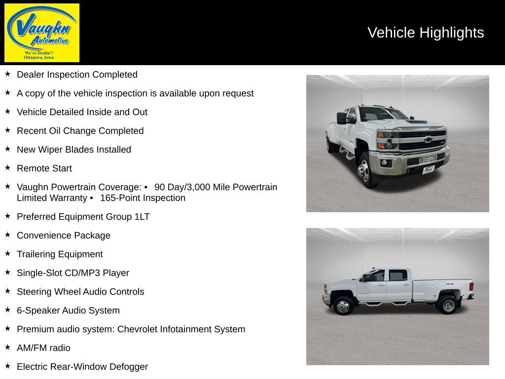 Used 2019 Chevrolet Silverado 3500 LT w/ LT Convenience Package AWD/4WD image 2
