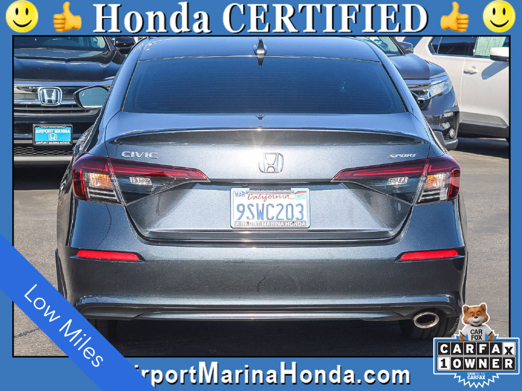 Certified 2025 Honda Civic Sport image 10