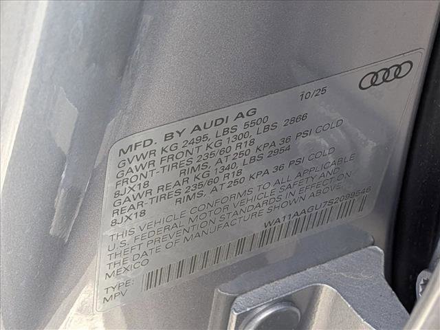 Certified 2025 Audi Q5 Premium w/ Convenience Package AWD/4WD image 28