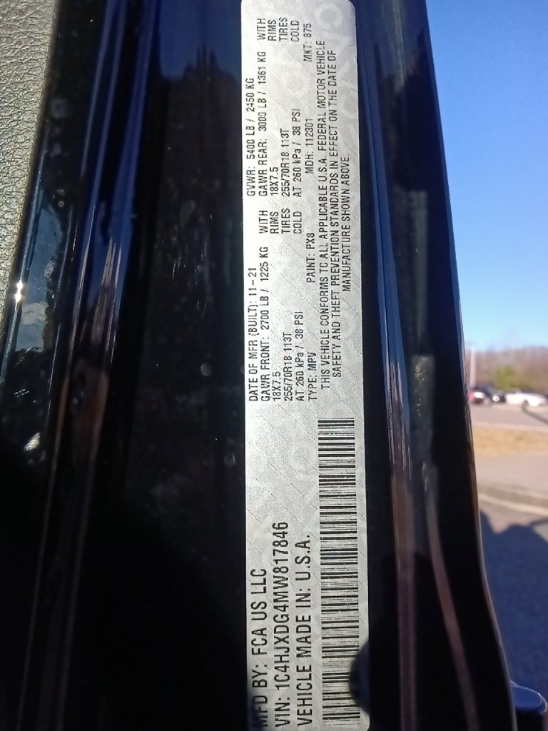 Used 2021 Jeep Wrangler Unlimited Sport w/ Technology Group image 32