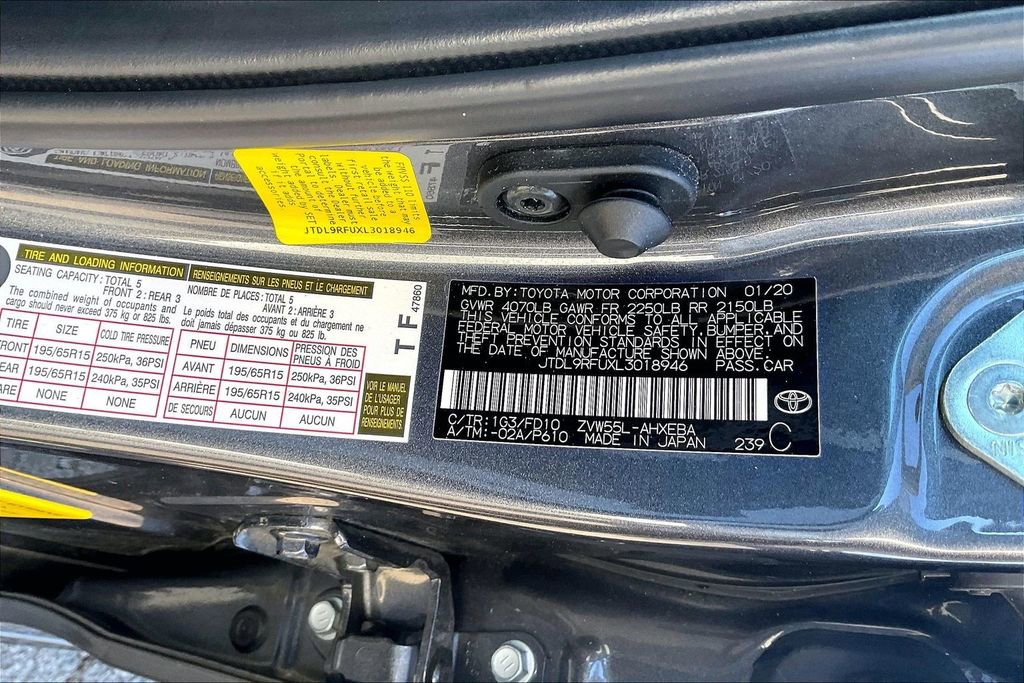 Used 2020 Toyota Prius LE image 19