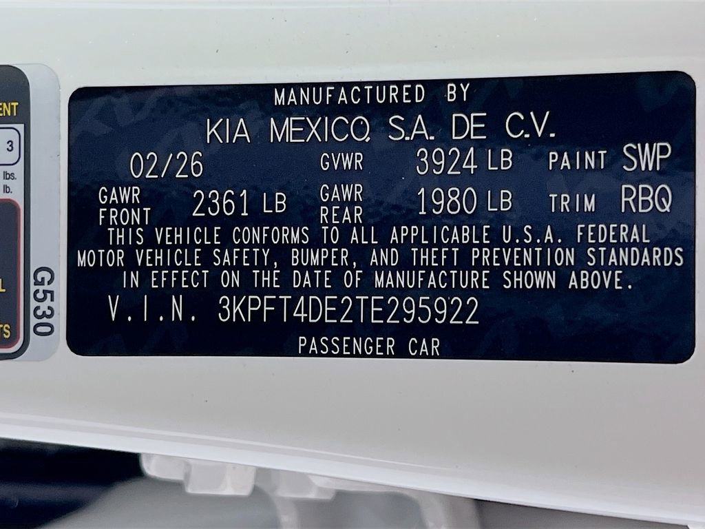 New 2026 Kia K4 LX image 23