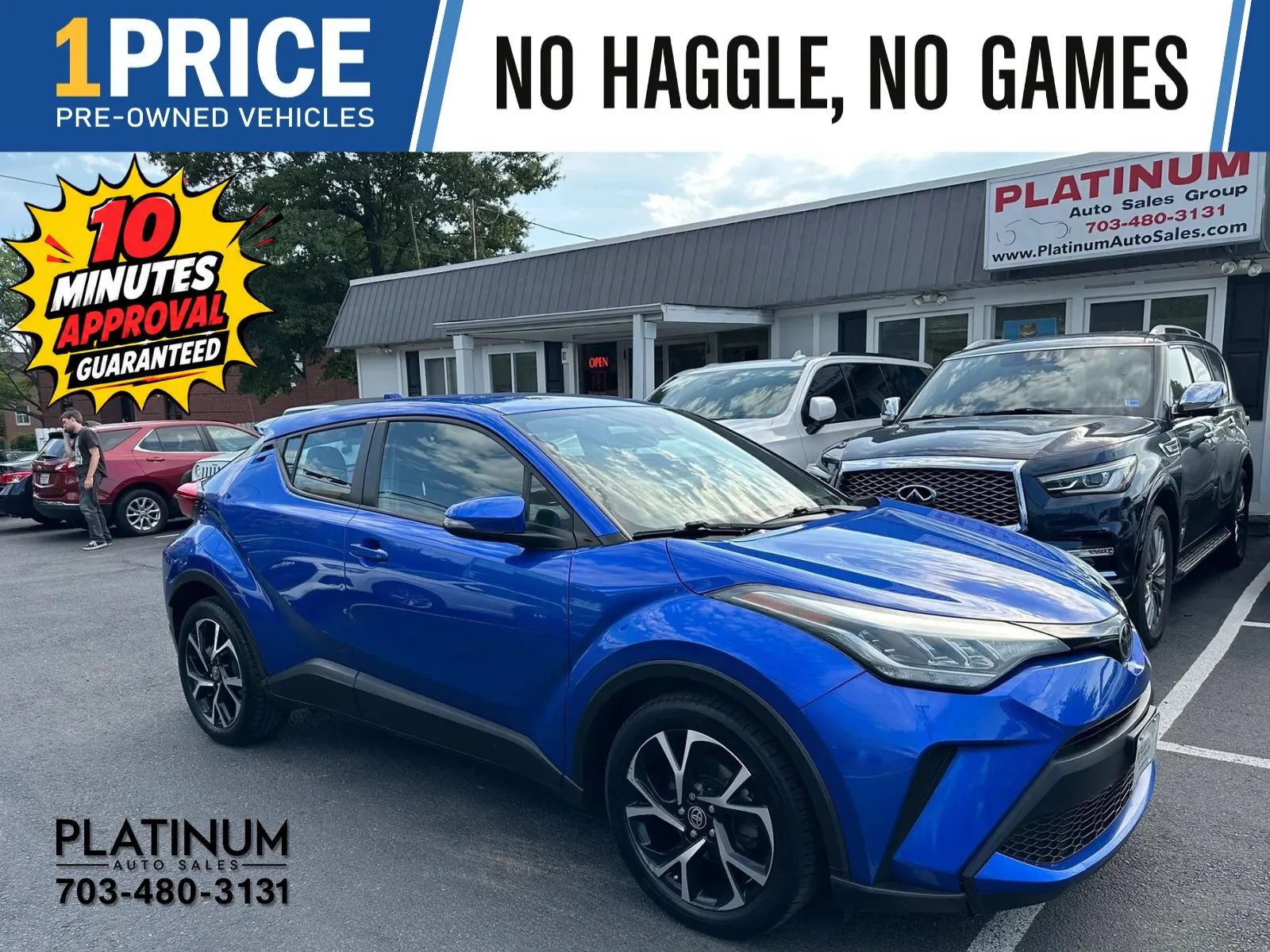 Used 2021 Toyota C-HR XLE FWD image 1