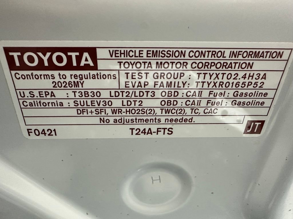 Used 2026 Toyota Tacoma TRD Off-Road AWD/4WD image 70