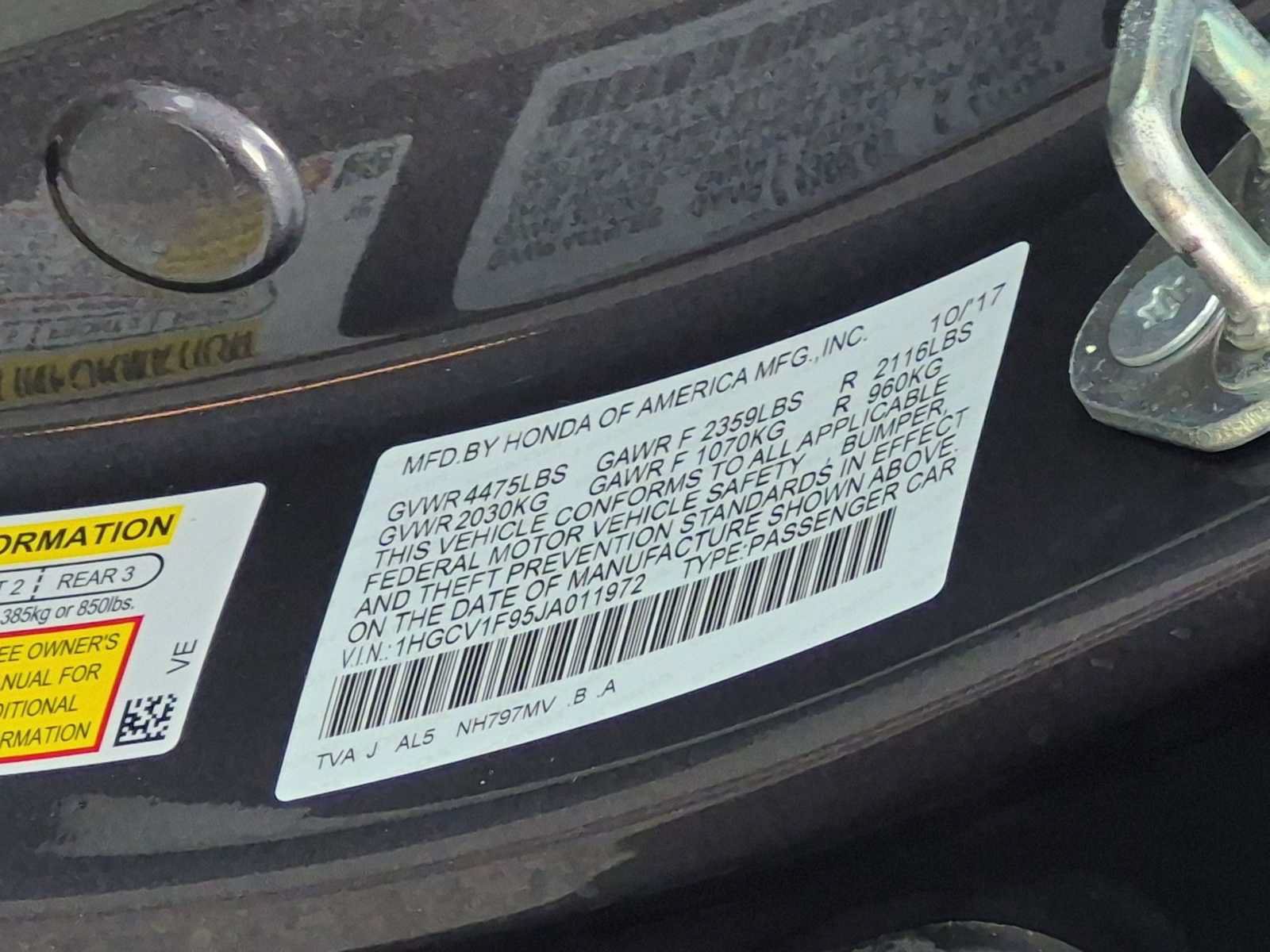 Used 2018 Honda Accord Touring image 34