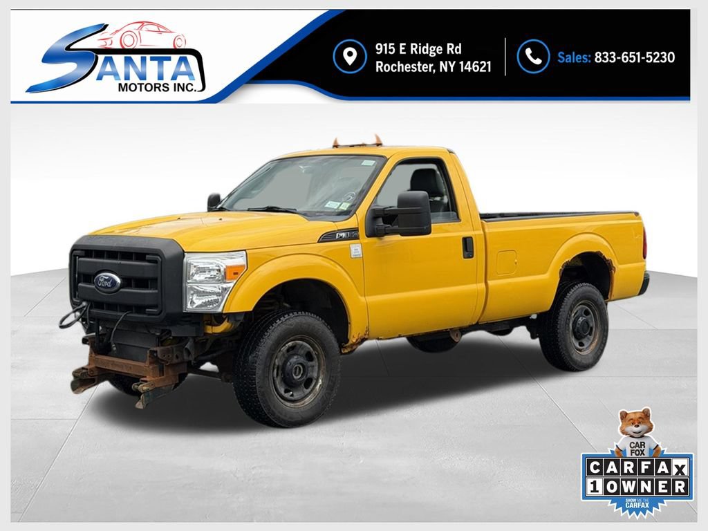 Used 2011 Ford F350 XL w/ Snow Plow Prep Pkg AWD/4WD image 1