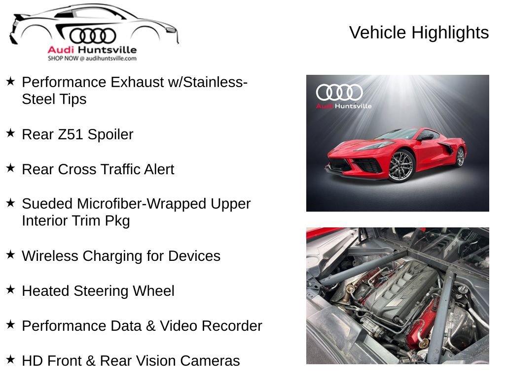 Used 2025 Chevrolet Corvette Stingray Premium Cpe w/ Z51 Performance Package image 24