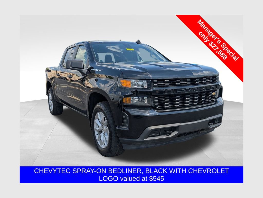 Used 2022 Chevrolet Silverado 1500 Limited Custom AWD/4WD image 1