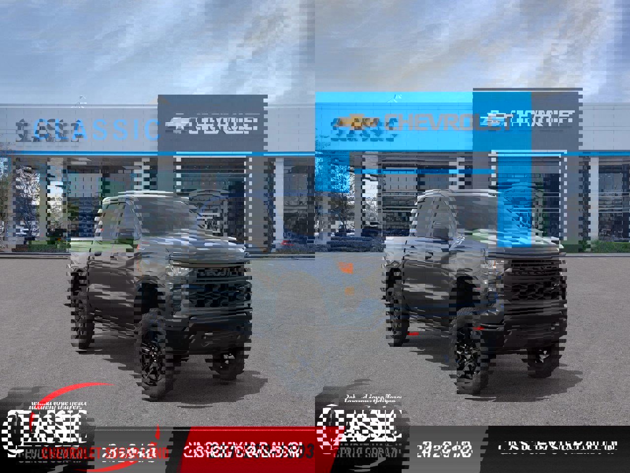 New 2026 Chevrolet Silverado 1500 Custom Trail Boss AWD/4WD image 1