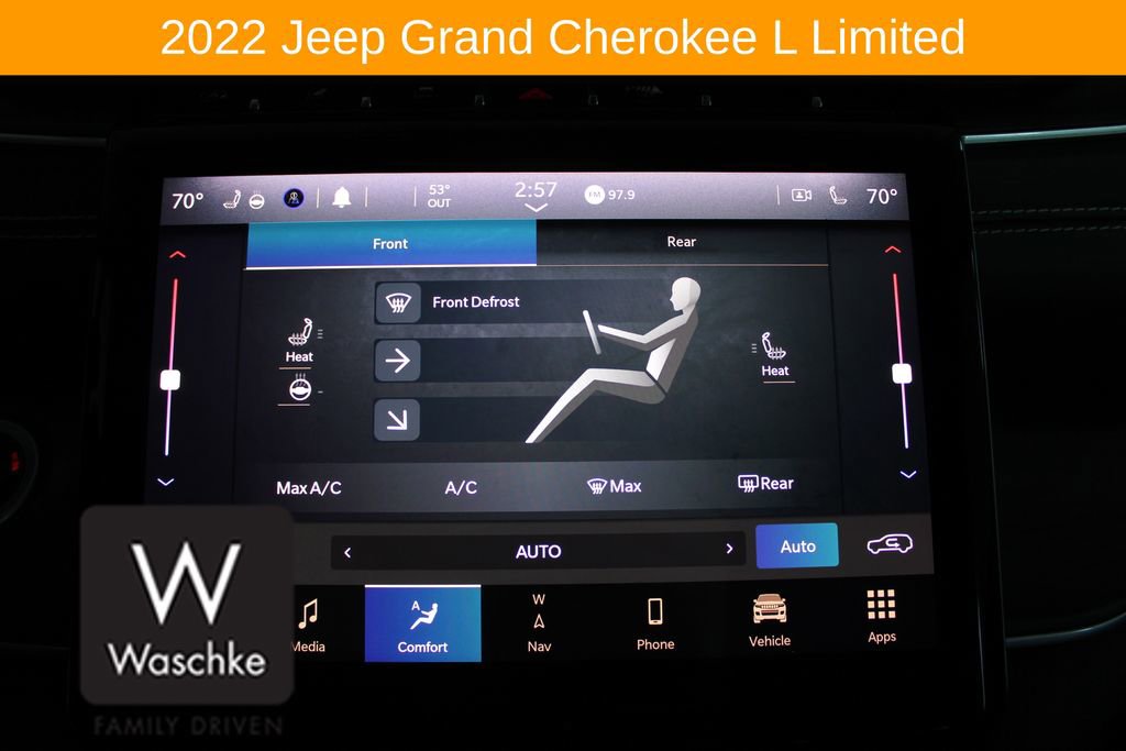 Used 2022 Jeep Grand Cherokee L Limited w/ Trailer Tow Group (B) image 56