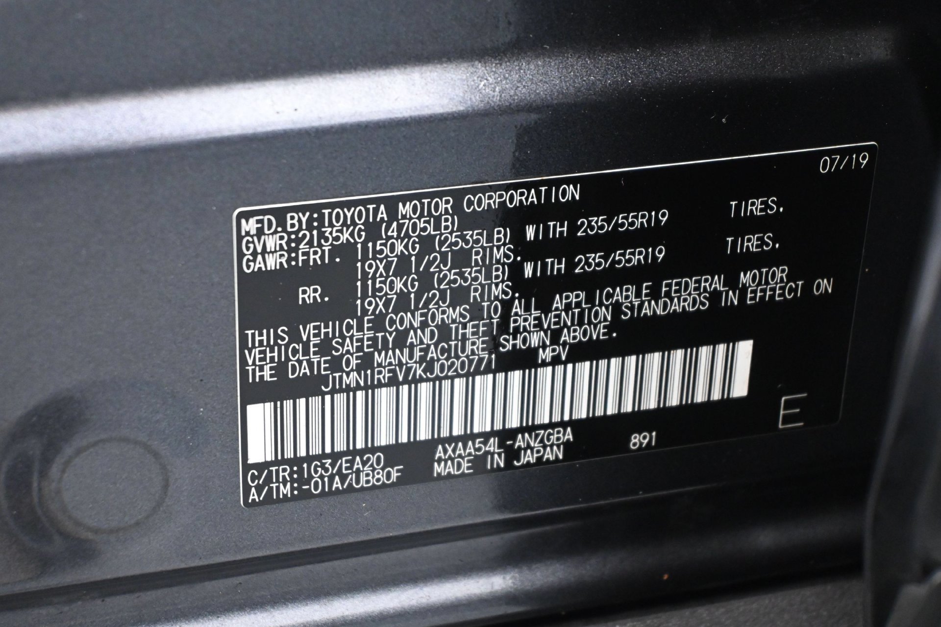 Used 2019 Toyota RAV4 Limited w/ Cold Weather Package AWD/4WD image 25