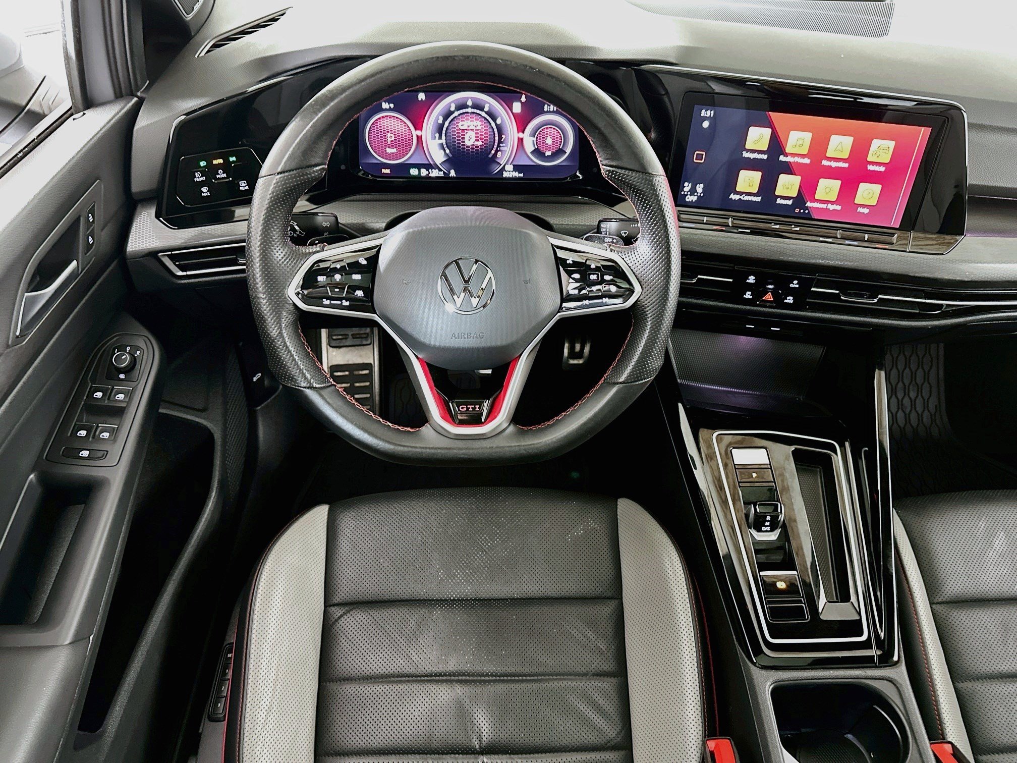 Used 2023 Volkswagen GTI SE w/ SE Leather Package FWD image 20