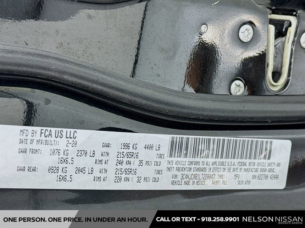 Used 2020 Jeep Compass Sport image 29