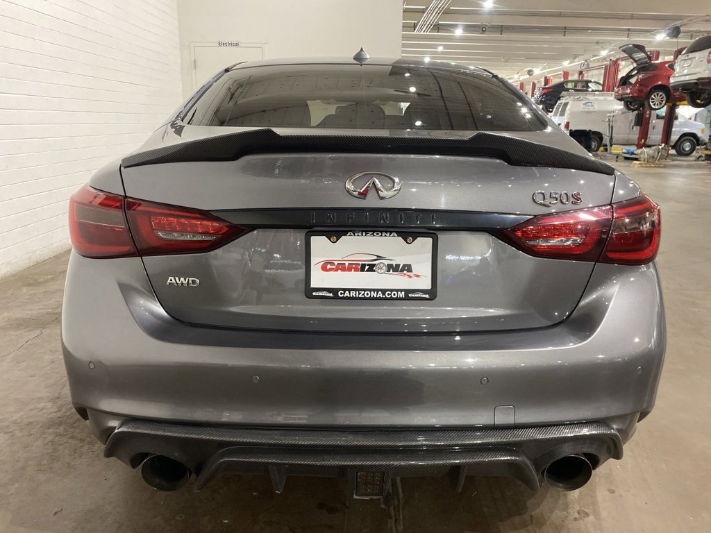 Used 2020 INFINITI Q50 Red Sport 400 image 4