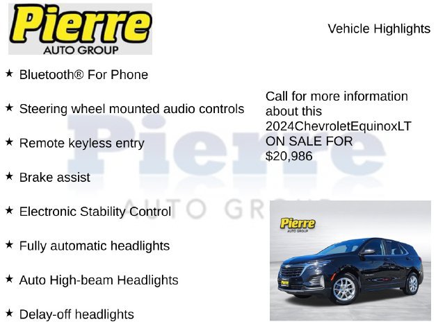 Used 2024 Chevrolet Equinox LT FWD image 14