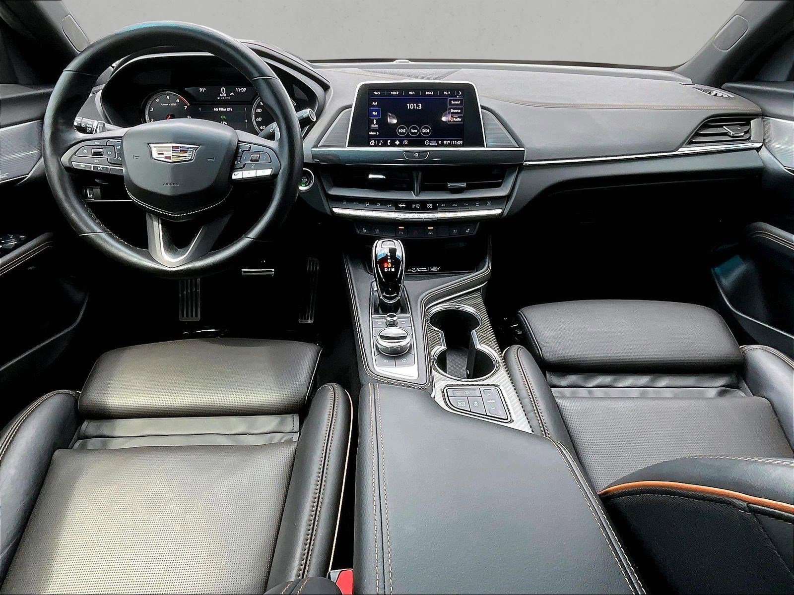 Used 2023 Cadillac CT4 V w/ Climate Package RWD image 16