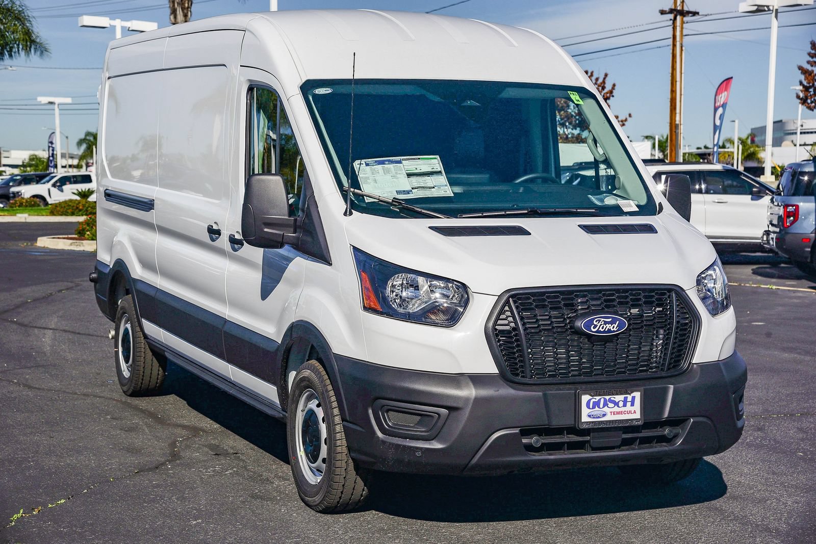 New 2026 Ford Transit 250 148 Medium Roof w/ Load Area Protection Package RWD image 3