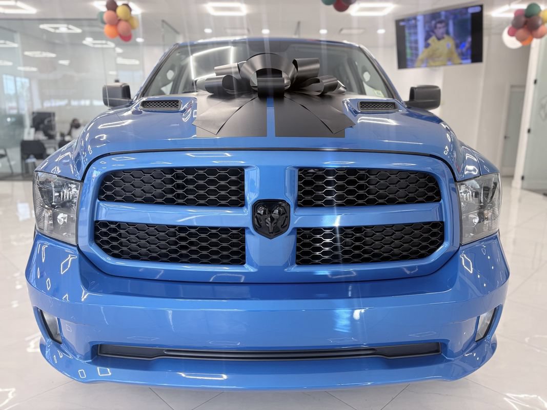 Used 2019 RAM 1500 Express w/ Hydro Blue Sport Package AWD/4WD image 2