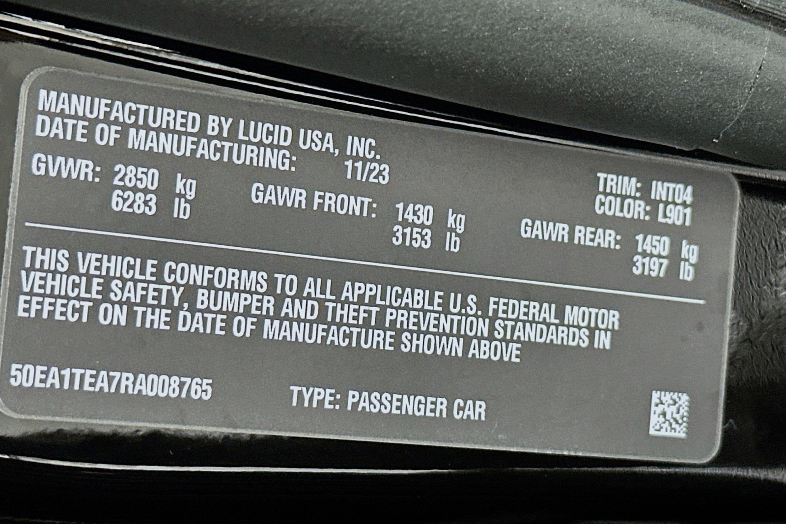 Used 2024 Lucid Air Touring image 24