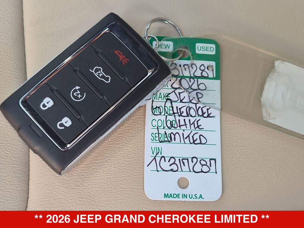 New 2026 Jeep Grand Cherokee Limited w/ Limited Altitude Package RWD image 36