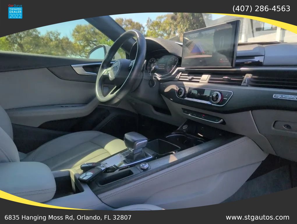 Used 2020 Audi A5 2.0T Premium Plus w/ Premium Plus AWD/4WD image 27