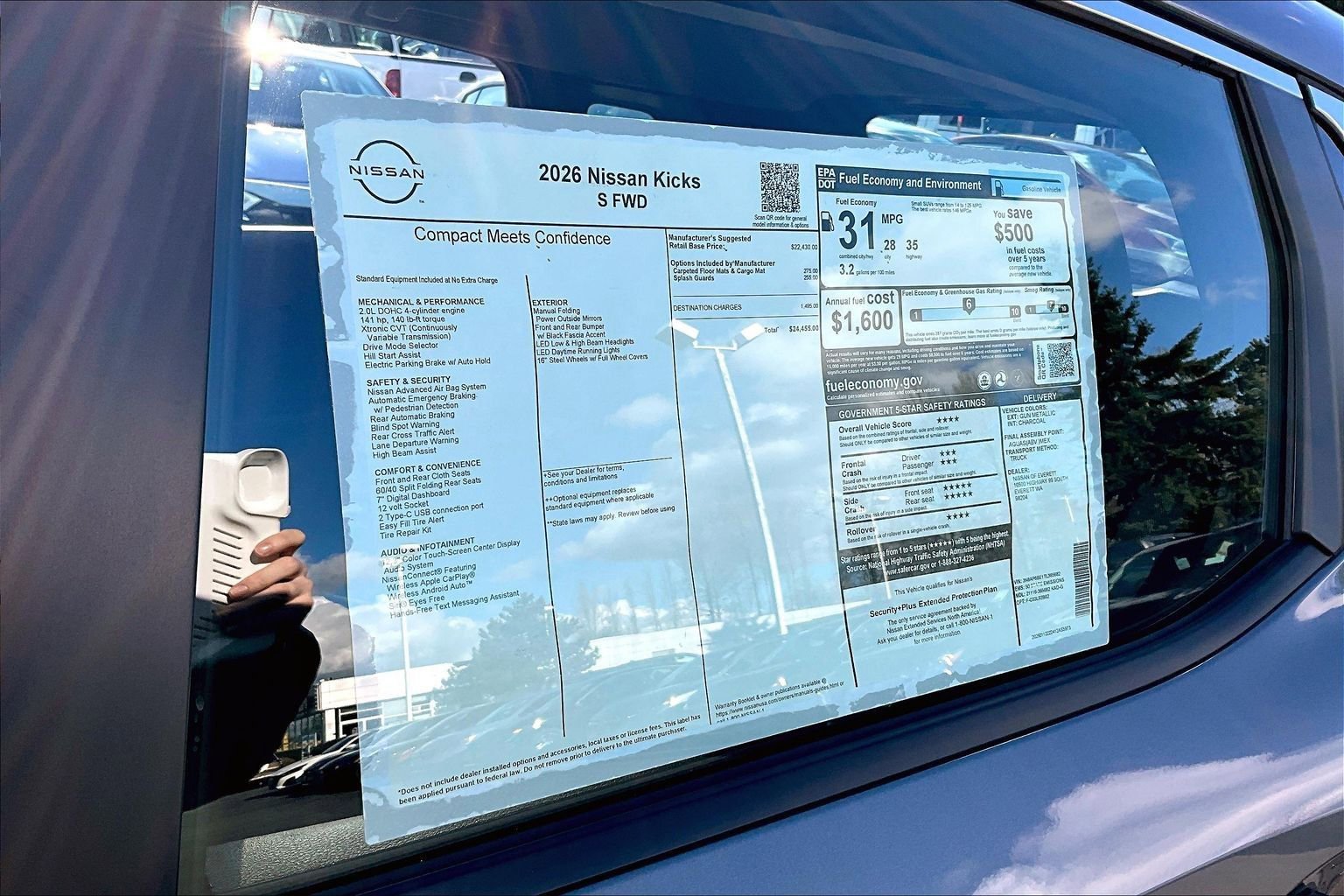 New 2026 Nissan Kicks S image 14