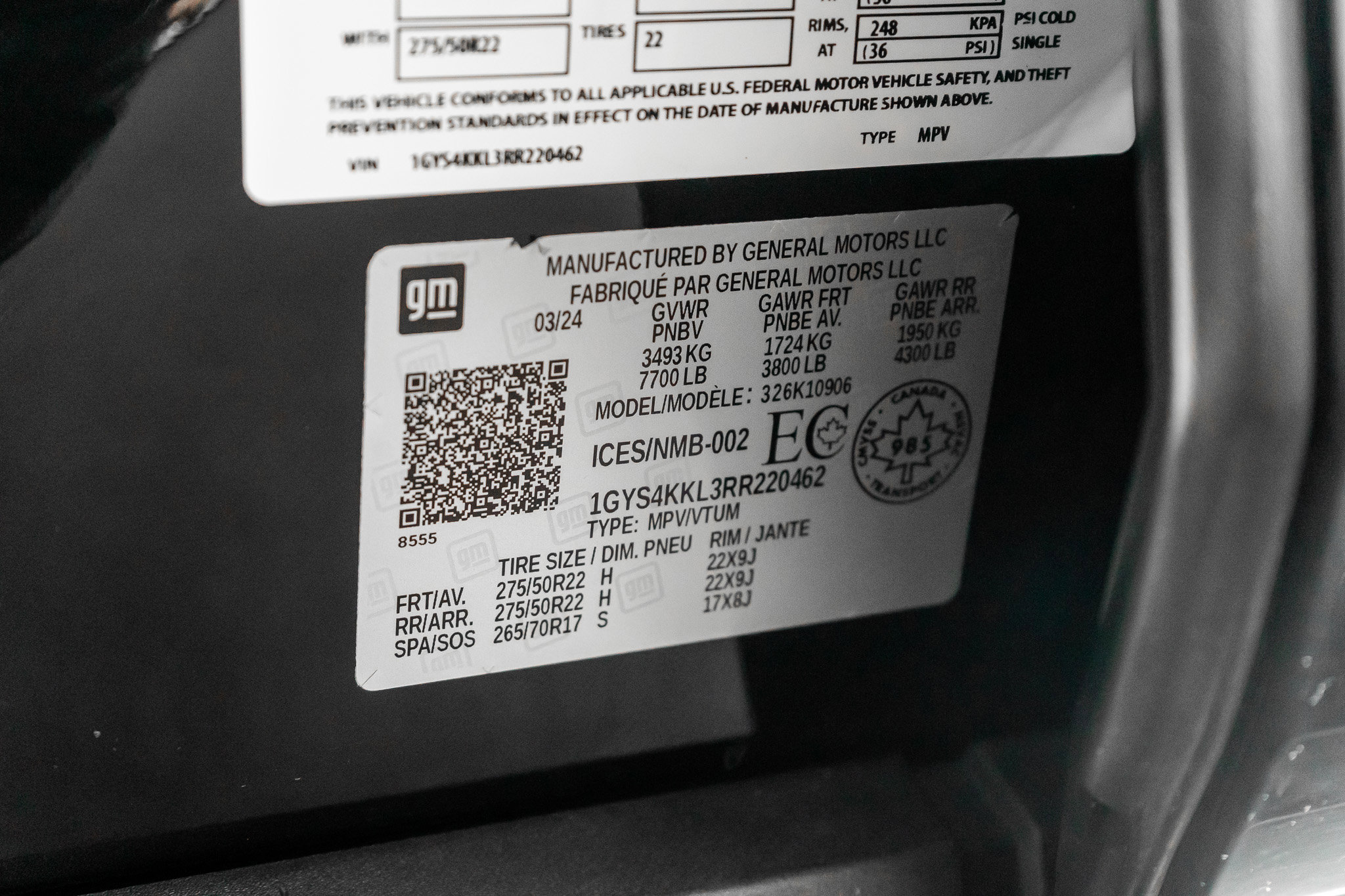 Used 2024 Cadillac Escalade ESV Premium Luxury image 56