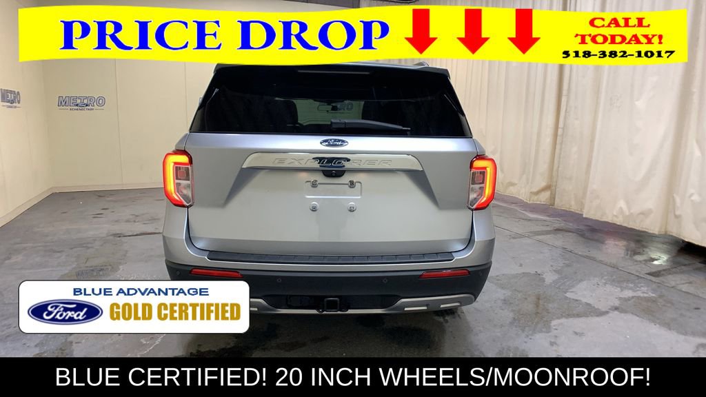 Certified 2022 Ford Explorer XLT w/ Equipment Group 202A AWD/4WD image 4