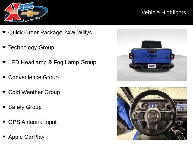 Used 2021 Jeep Gladiator Sport video 2