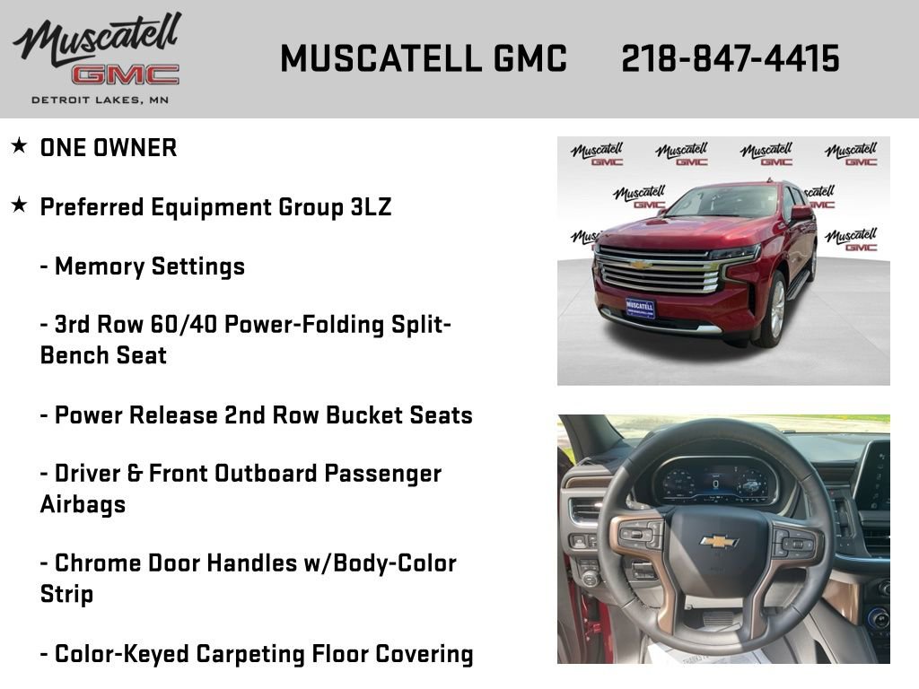 Used 2024 Chevrolet Tahoe High Country image 6