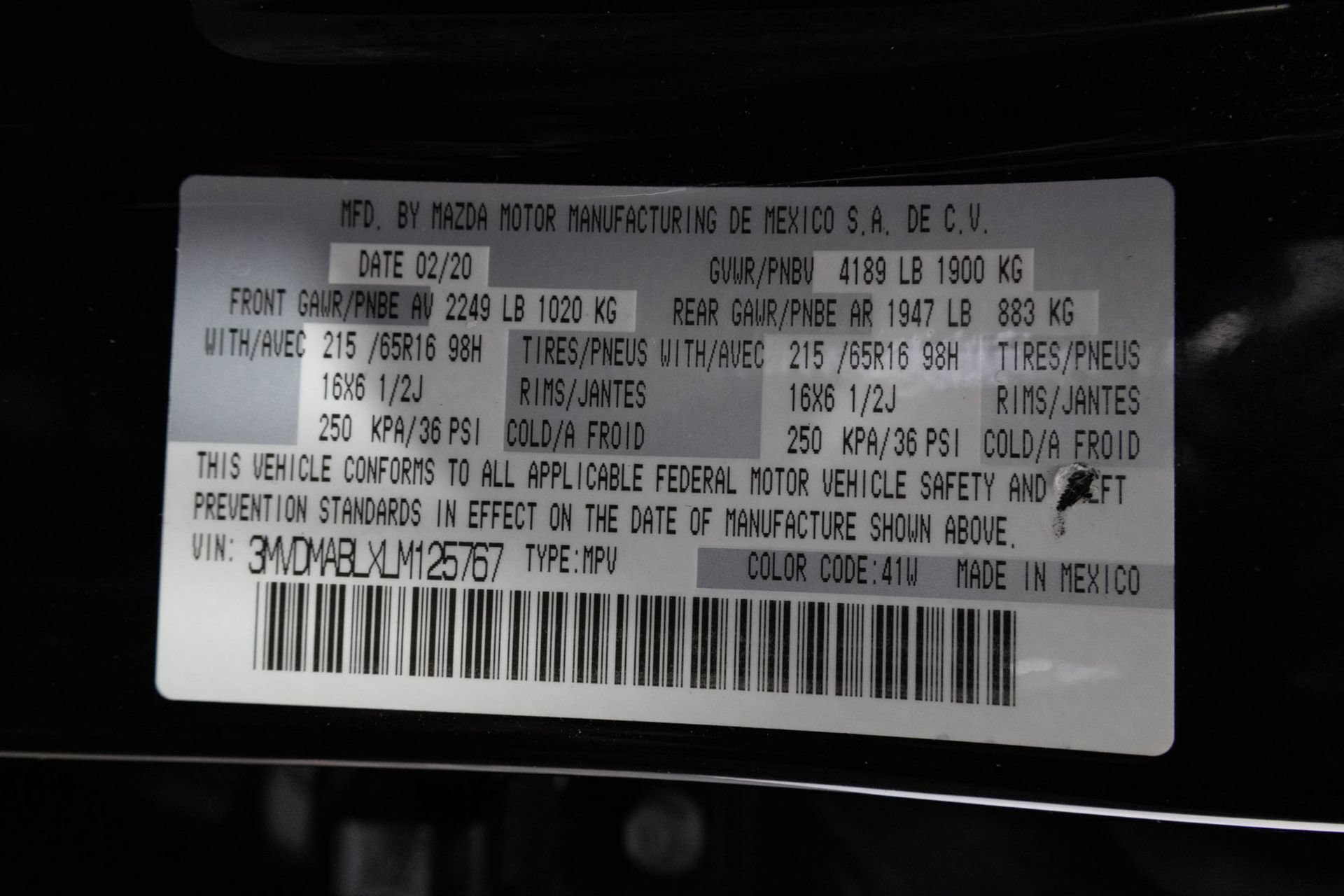 Used 2020 MAZDA CX-30 FWD image 46
