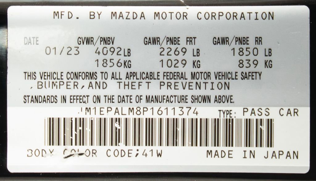 Used 2023 MAZDA MAZDA3 s FWD image 33