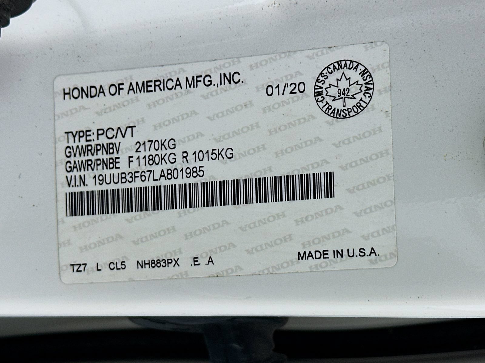 Used 2020 Acura TLX Type S PMC Edition AWD/4WD image 32