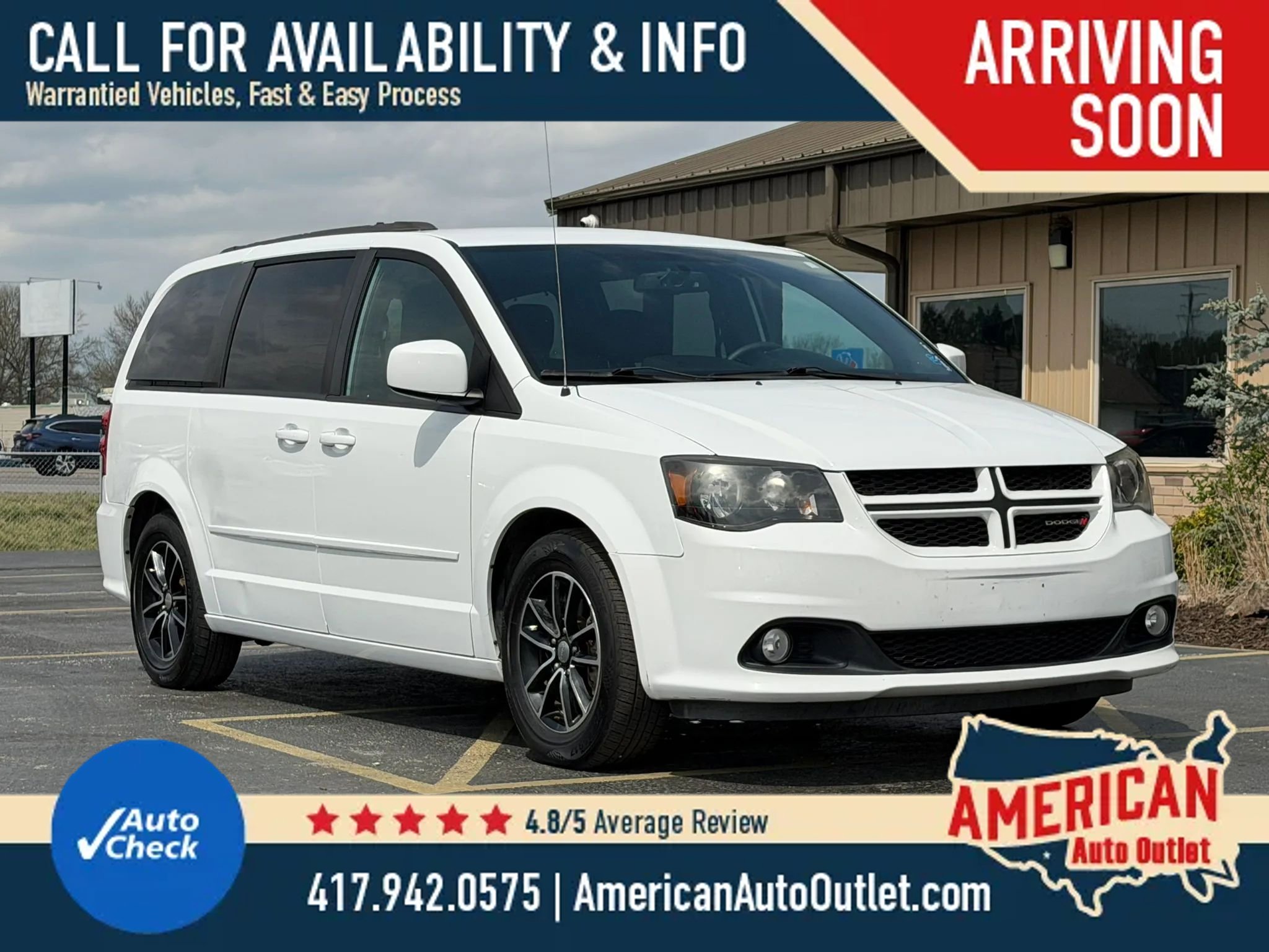 Used 2016 Dodge Grand Caravan R/T w/ Safety Sphere Group FWD image 1