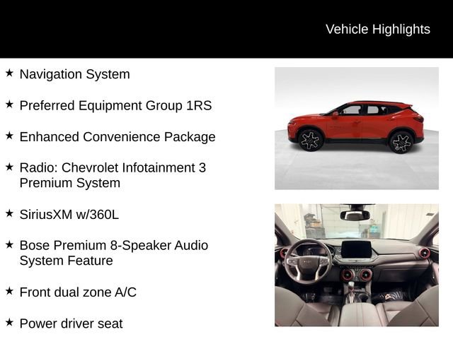 Certified 2023 Chevrolet Blazer RS w/ Enhanced Convenience Package image 27