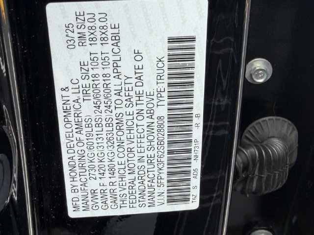 Used 2025 Honda Ridgeline TrailSport image 37