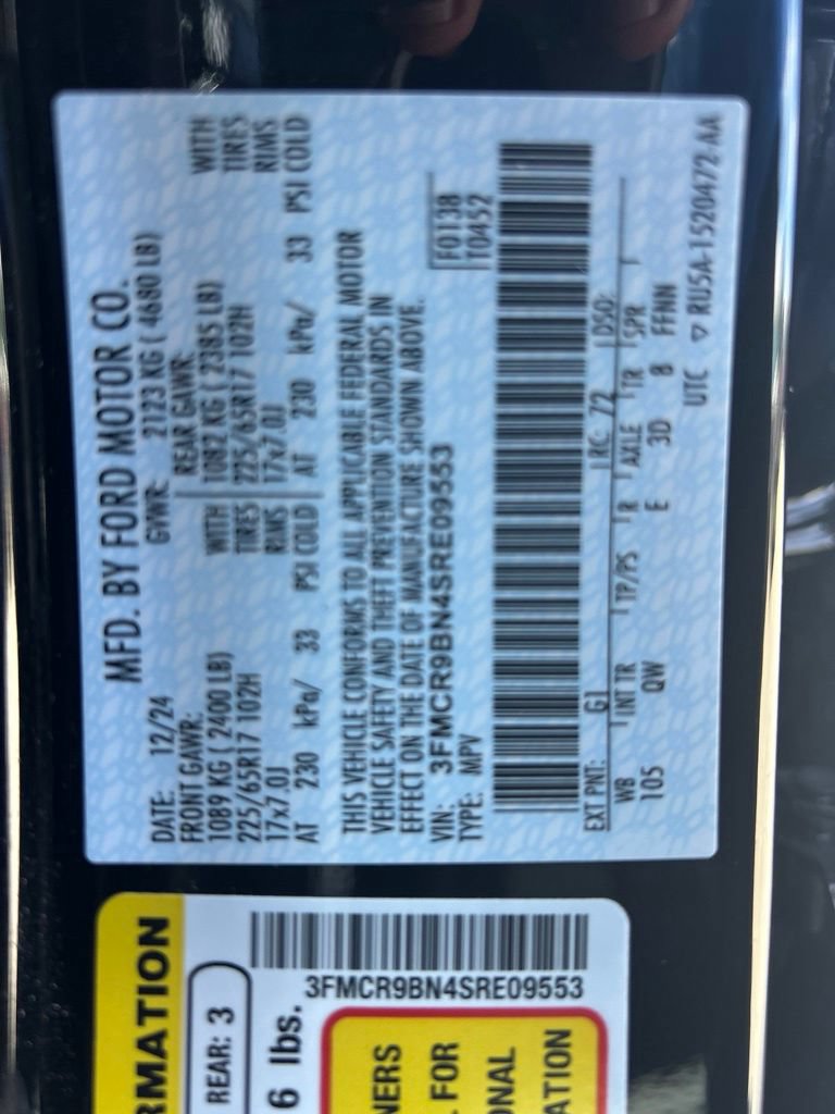 Used 2025 Ford Bronco Sport Big Bend AWD/4WD image 44