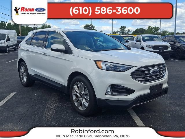Certified 2023 Ford Edge Titanium w/ Cargo Accessory Package AWD/4WD image 1