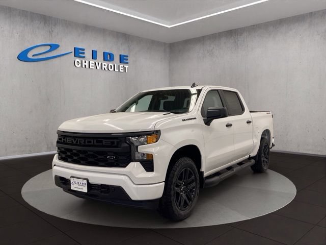 New 2026 Chevrolet Silverado 1500 Custom w/ Turbomax Blackout Package AWD/4WD image 4