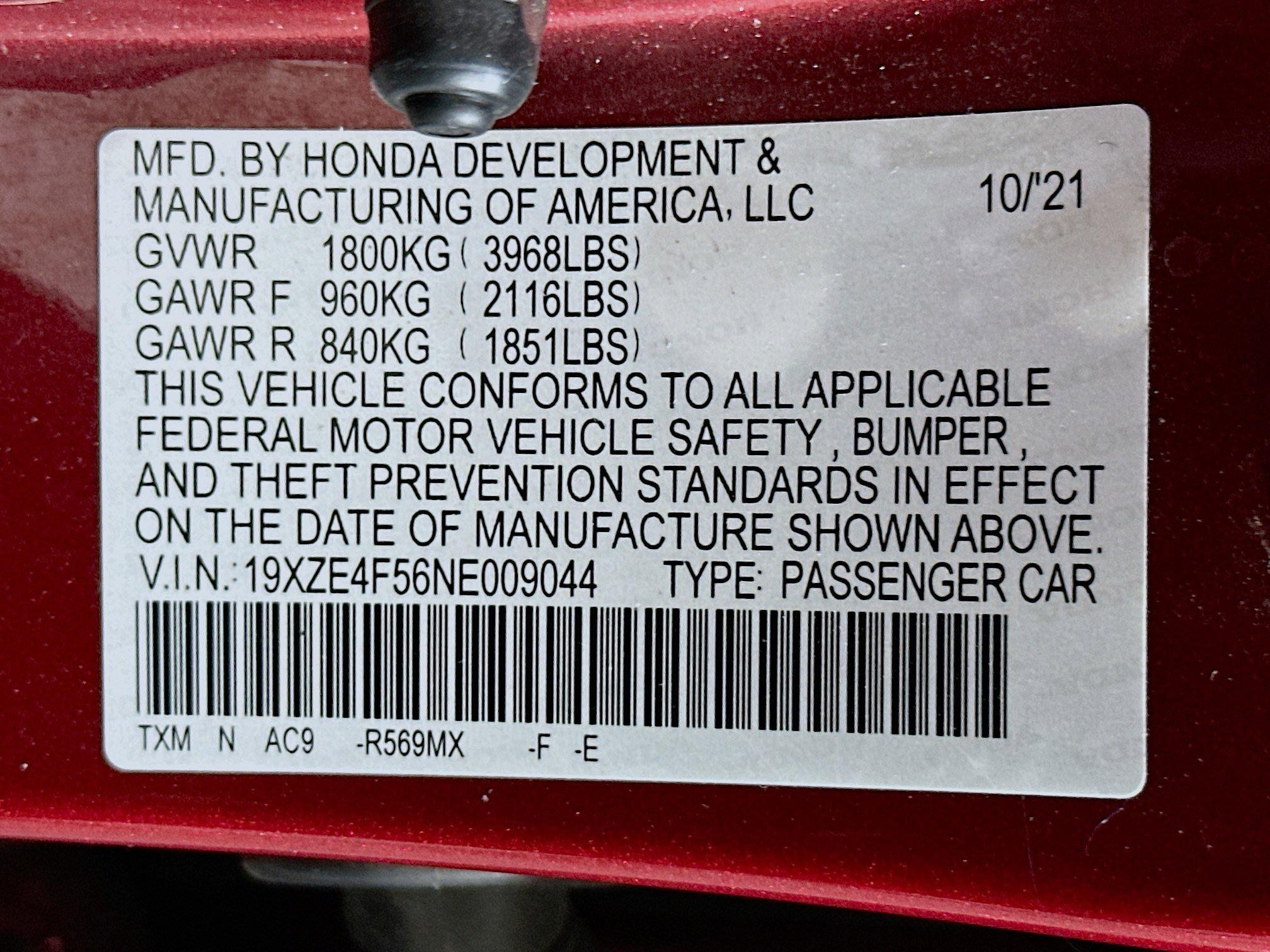 Used 2022 Honda Insight EX image 12