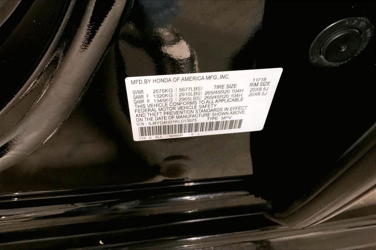 Used 2019 Acura MDX A-Spec AWD/4WD image 37