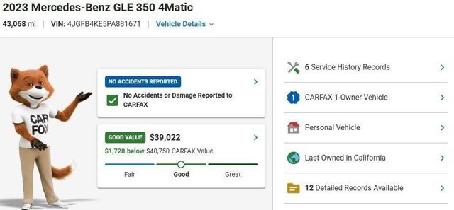 Certified 2023 Mercedes-Benz GLE 350 4MATIC image 3