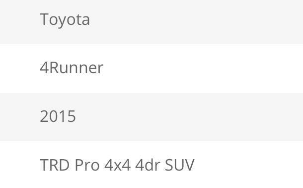 Used 2015 Toyota 4Runner Trail Premium AWD/4WD image 13