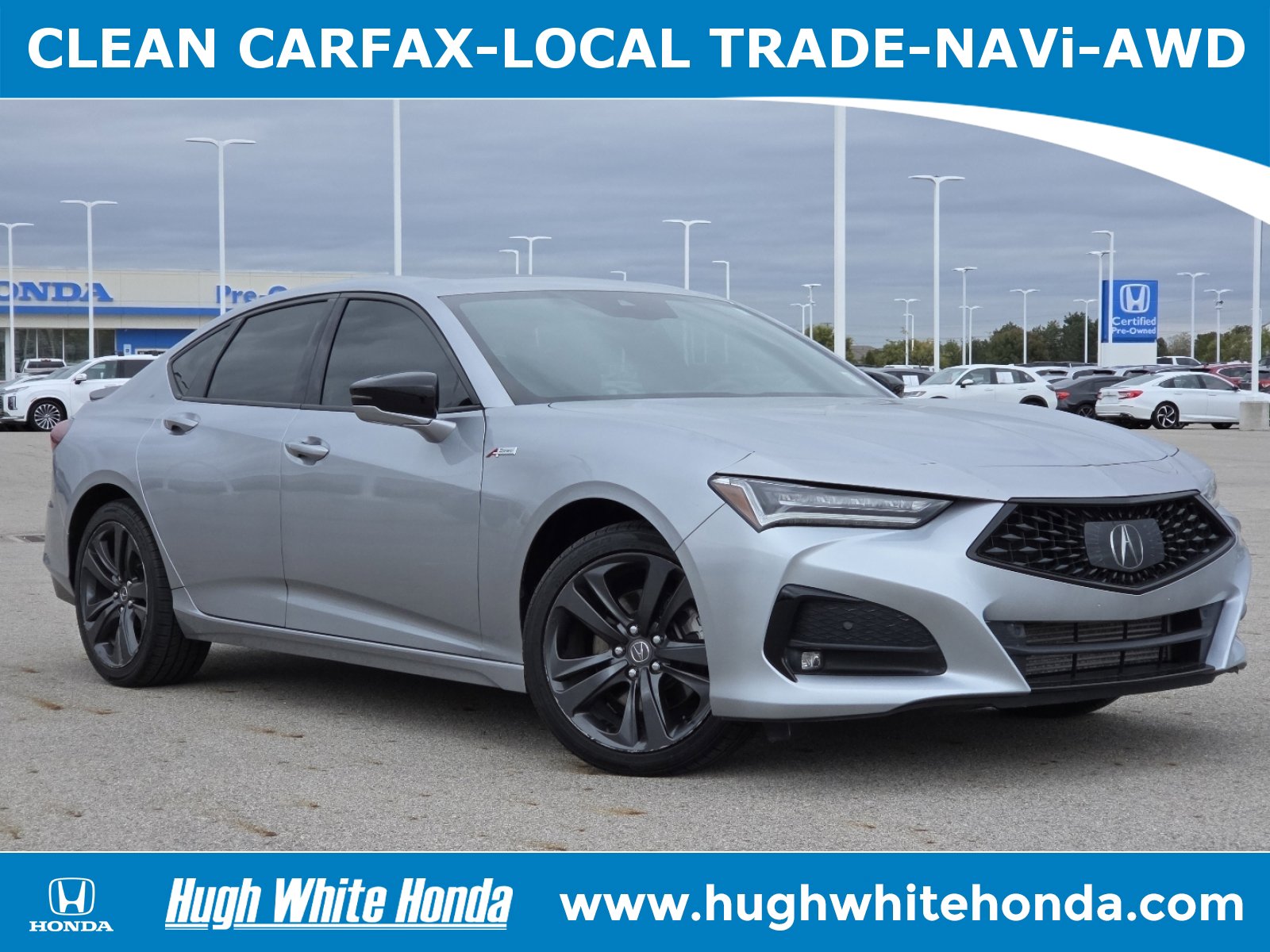Used 2021 Acura TLX w/ A-SPEC Pkg image 1
