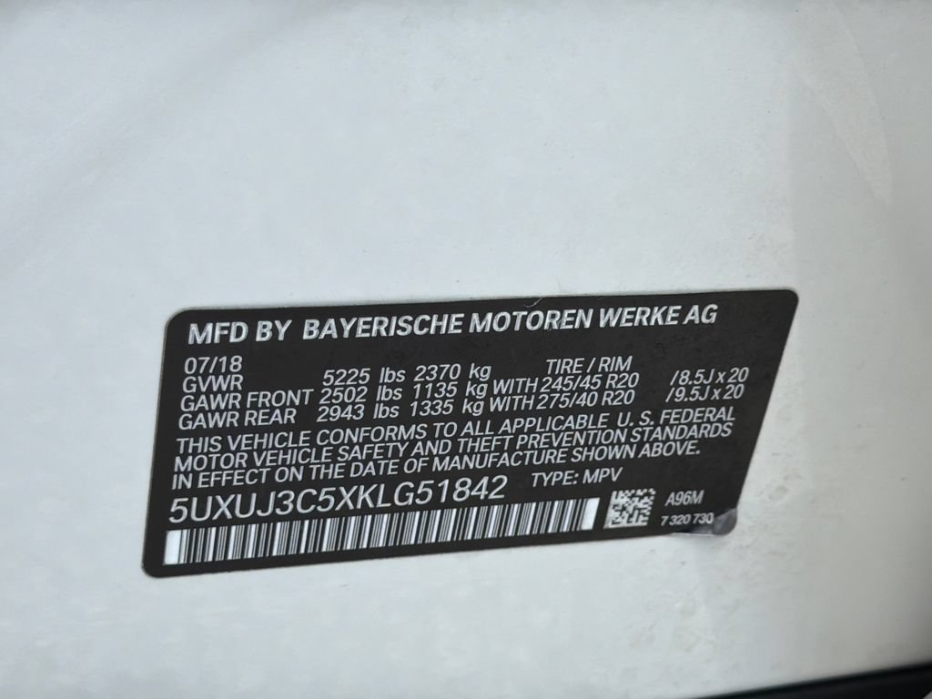 Used 2019 BMW X4 xDrive30i w/ Premium Package AWD/4WD image 35