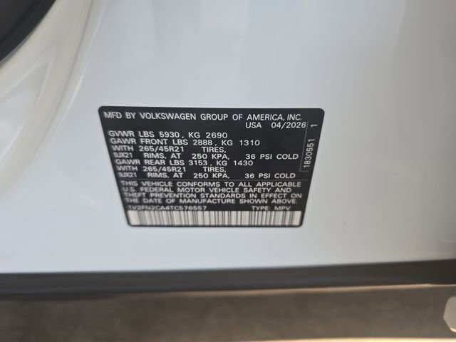 New 2026 Volkswagen Atlas SEL Premium R-Line AWD/4WD image 25