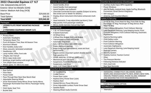 Used 2022 Chevrolet Equinox LT video 2