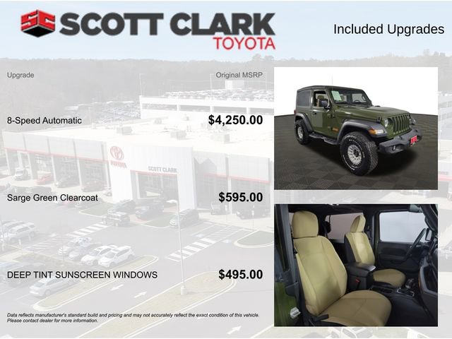 Used 2023 Jeep Wrangler Sport image 4