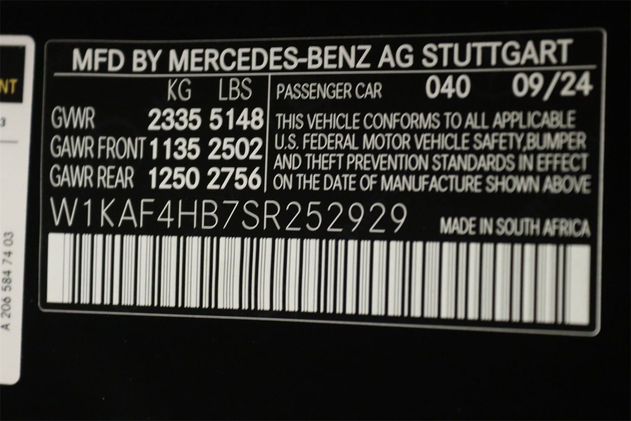 New 2025 Mercedes-Benz C 300 4MATIC Sedan image 29